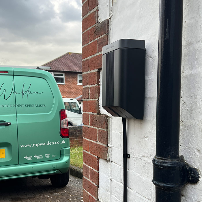Home Electric vehicle charger installation